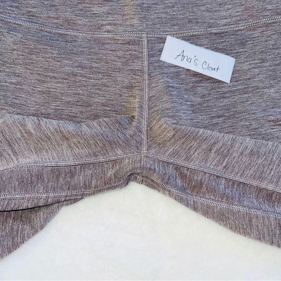 Lululemon Align Biker Shorts 10” Heathered Lunar Rock - Picture 5 of 8